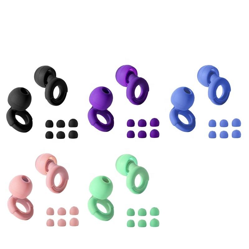 Ultra-Soft Deep Sleep Silicone Earplugs