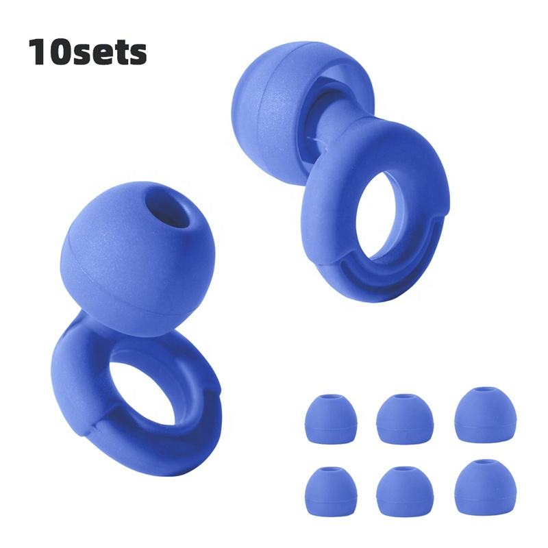 Ultra-Soft Deep Sleep Silicone Earplugs