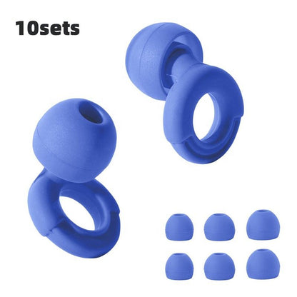 Ultra-Soft Deep Sleep Silicone Earplugs