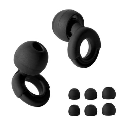 Ultra-Soft Deep Sleep Silicone Earplugs