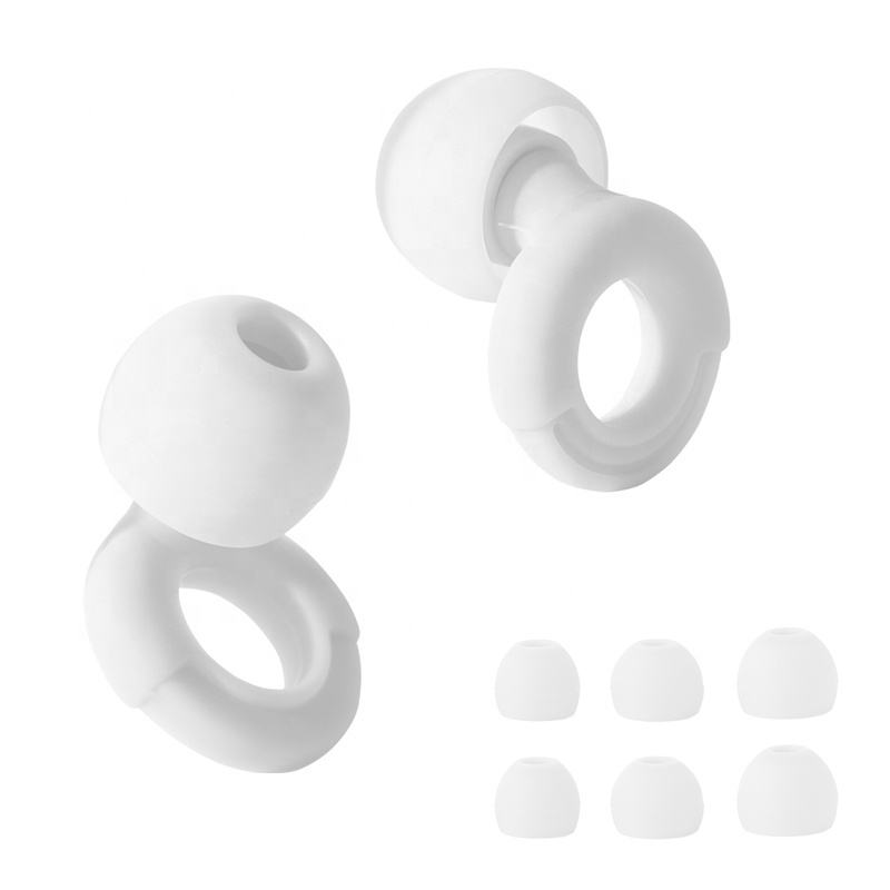 Ultra-Soft Deep Sleep Silicone Earplugs